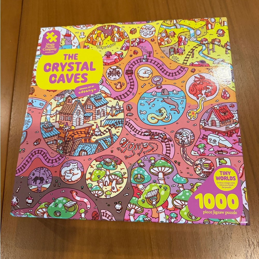 The Crystal Caves Jigsaw Puzzle - 1000 Pieces